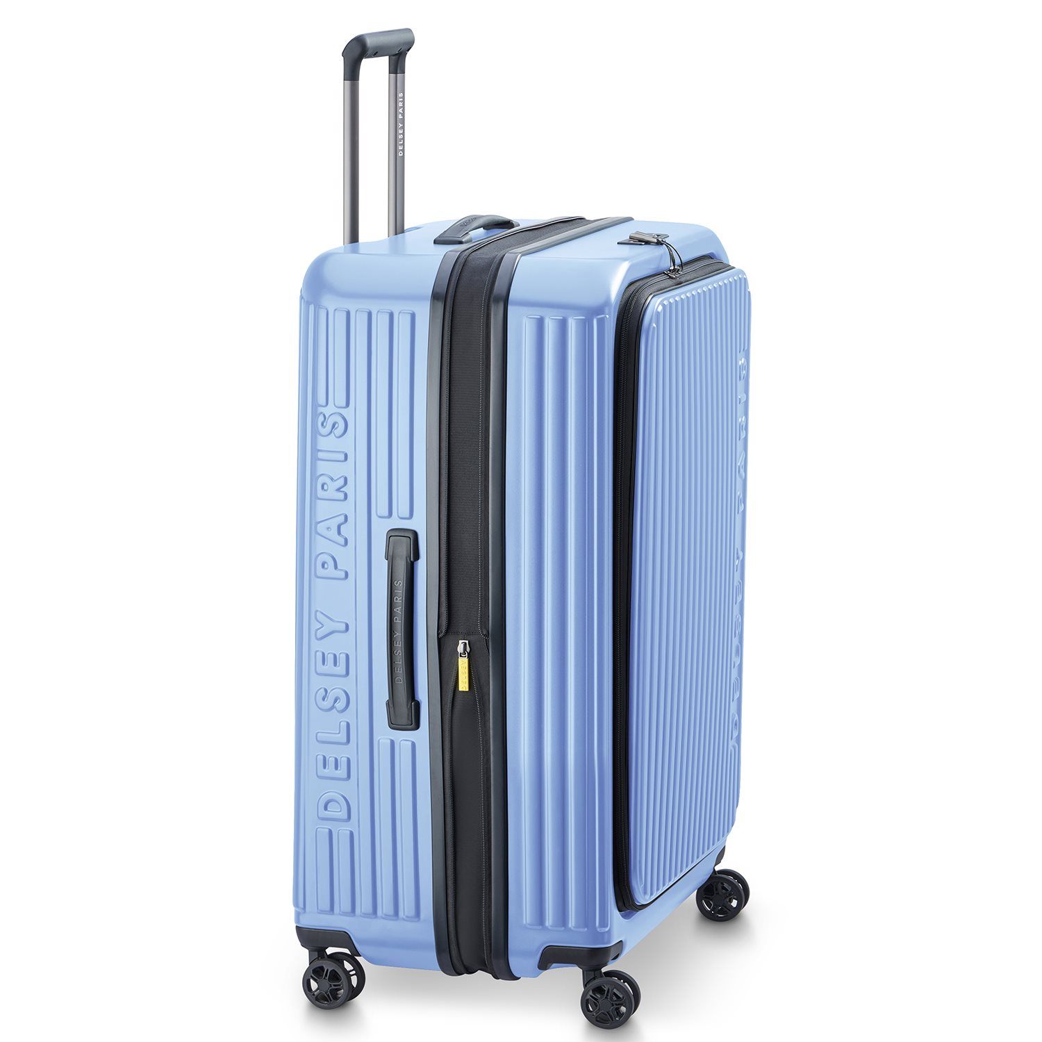 Delsey Securitime Zip Trolley L Expandable lavendel blue