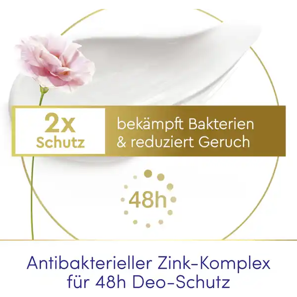 Deospray mit Zink-Komplex & Rosenduft