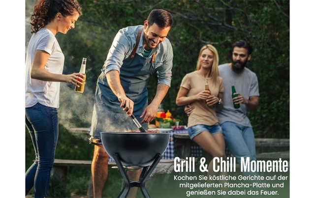 Innovesta Feuerstelle »Innovesta eXcellence« Feuerstelle raucharm mit Plancha
