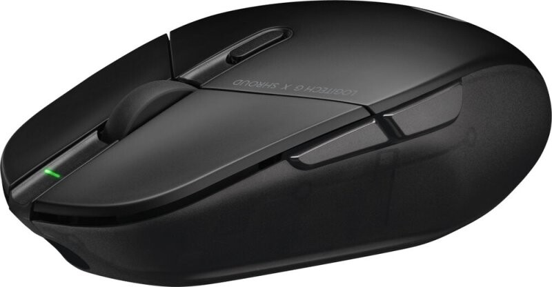 Logitech G303 Shroud Edition - Gaming Mus - Sort
