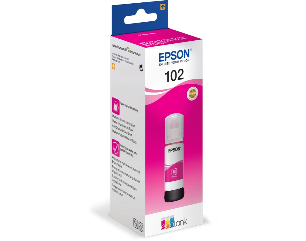TINTEIRO ORIGINAL EPSON MAGENTA ECOTANK ET-102