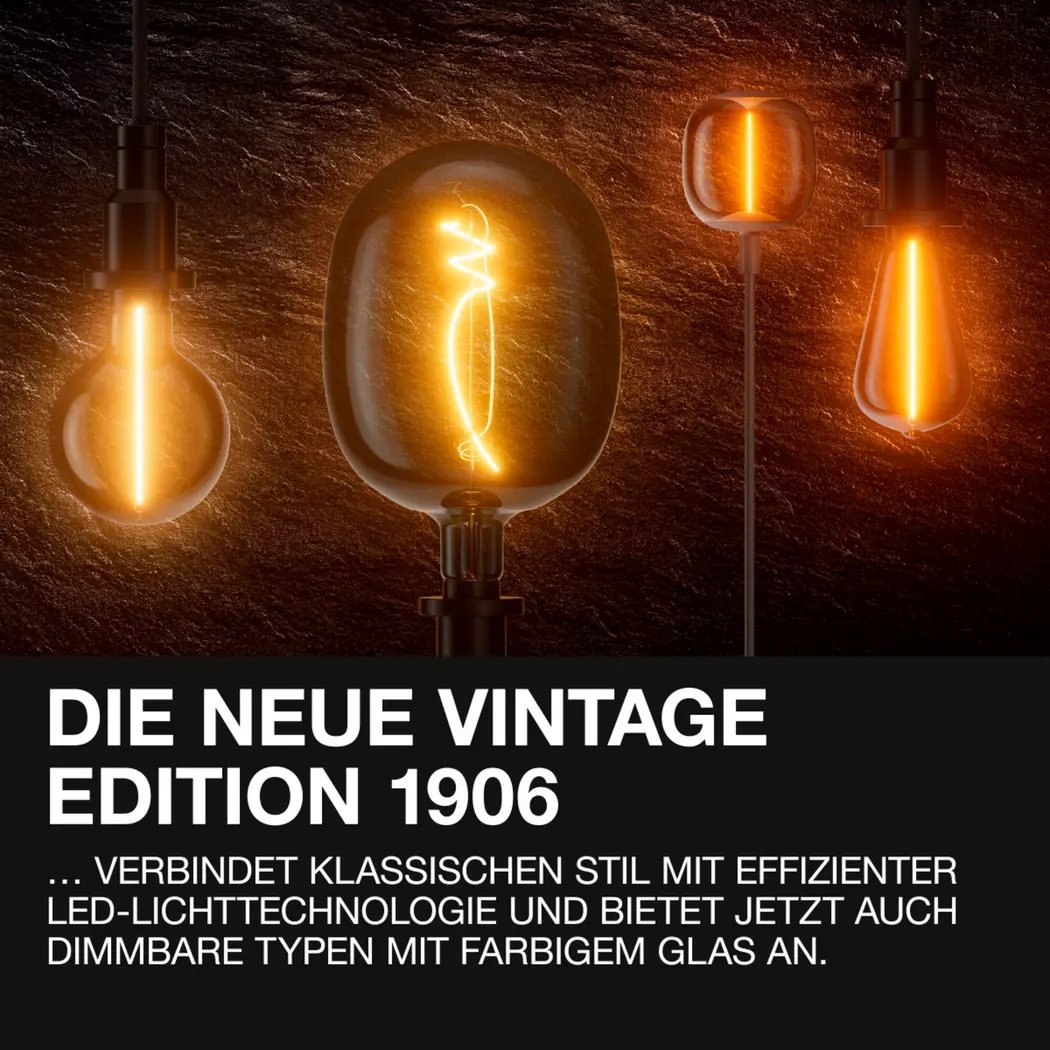 LED-Kolbenform E27/2,5 Watt/Energie F