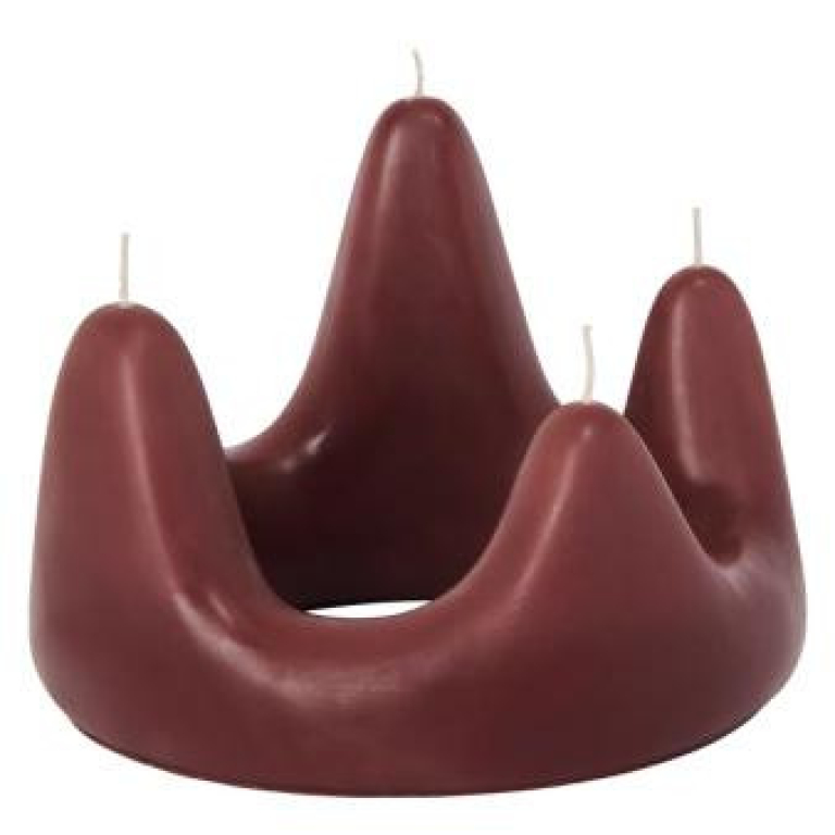 Ferm Living Stala kandelaar ring Dark Grape