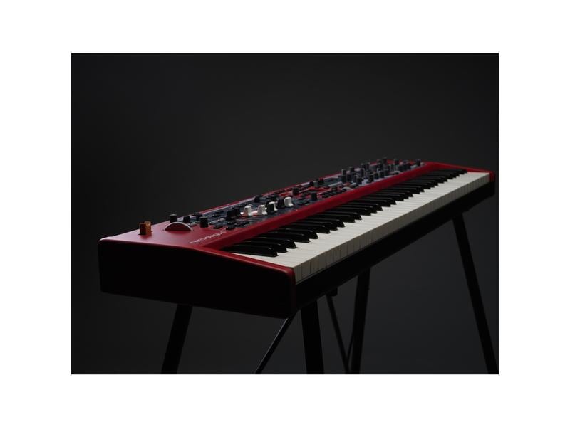 Clavia Nord E-Piano Nord Stage 4 Compact – 73 Tasten Piano mit intuitivem, neuen Bedienfelddesign und erstklassiger Tastatur