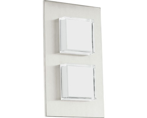 LED buitenwandlamp 2x2,5W 2x160 lm 3000 KH 25 cm roestvrij staal