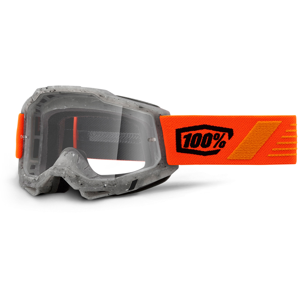 100% - Masque Accuri 2 Schrute Rouge / Orange / Gris