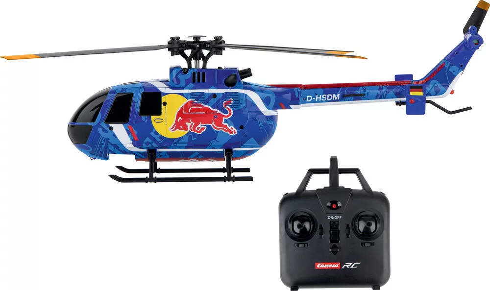 HELICOPTERE RADIOCOMMANDE RED BULL STUNT