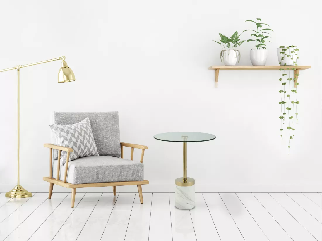 Table d'Appoint en Marbre 