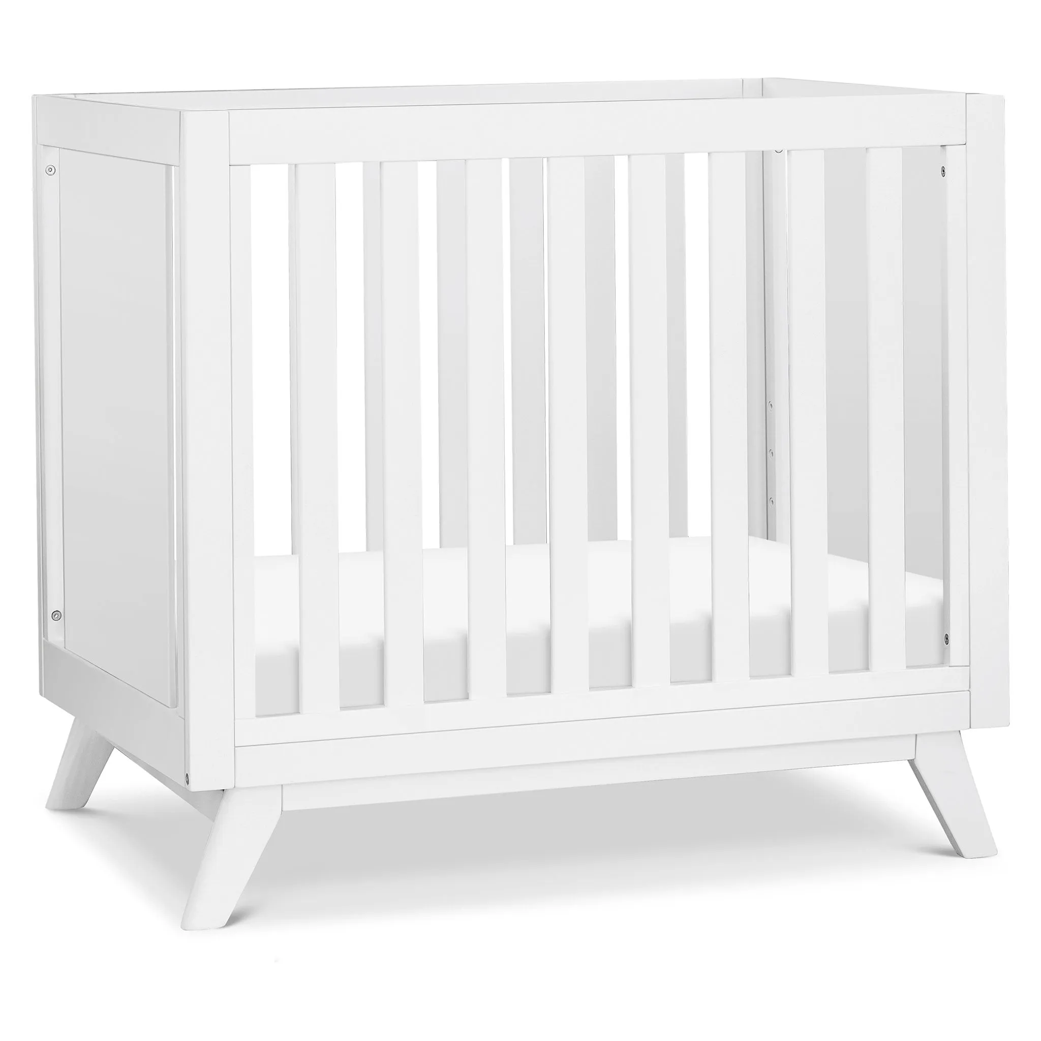 DaVinci Mini Couchette Convertible Otto 3-en-1 (avec matelas de 4 inclus) - Blanc