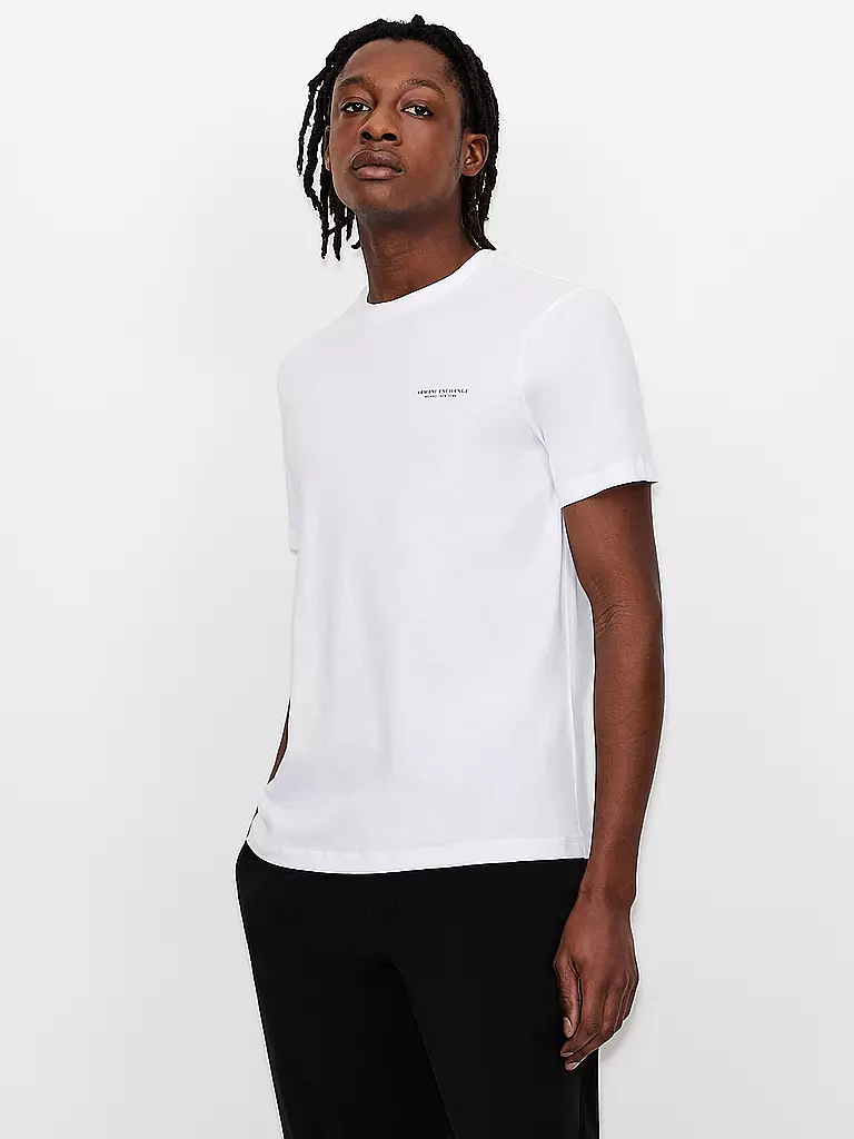 ARMANI EXCHANGE T-Shirt Regular Fit weiss
