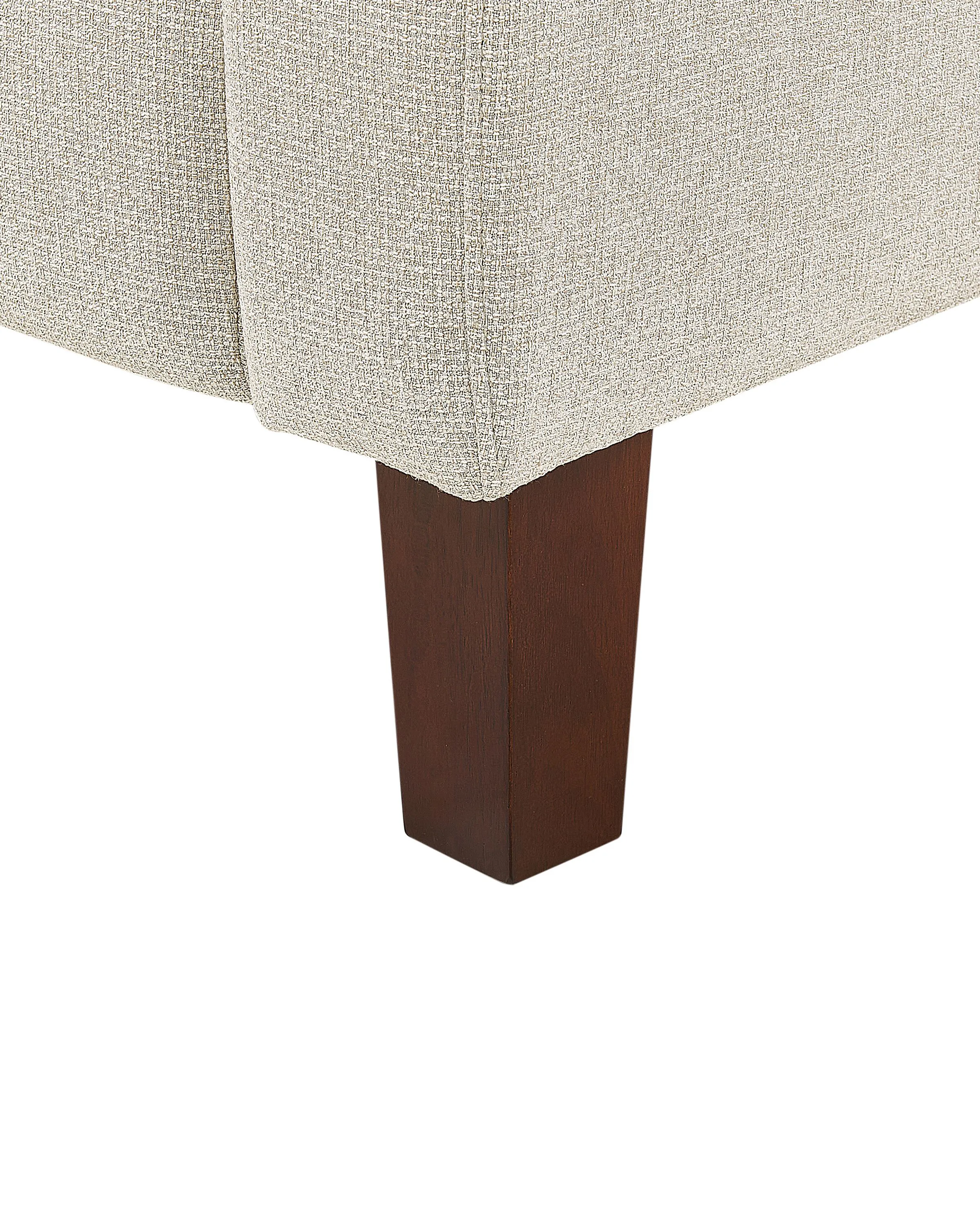 Relaxfauteuil EGERSUND inclusief voetensteun Stof Lichtbeige