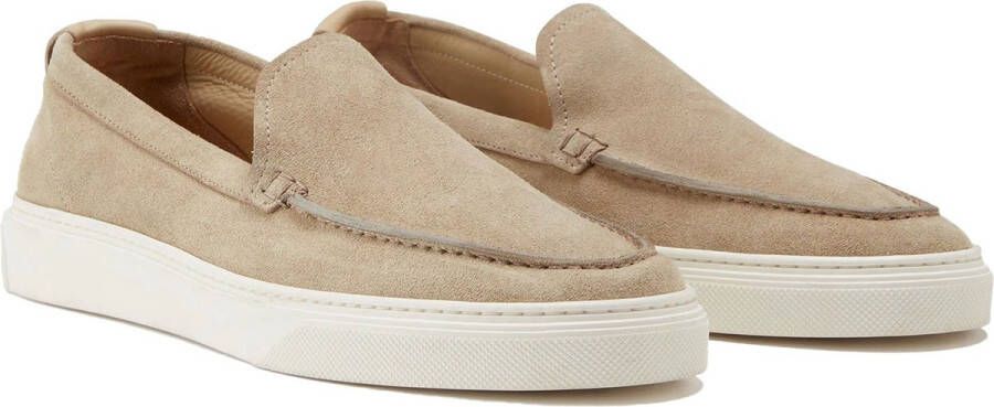 Woolrich Boat Slip On Heren Loafers Instappers Heren Beige +