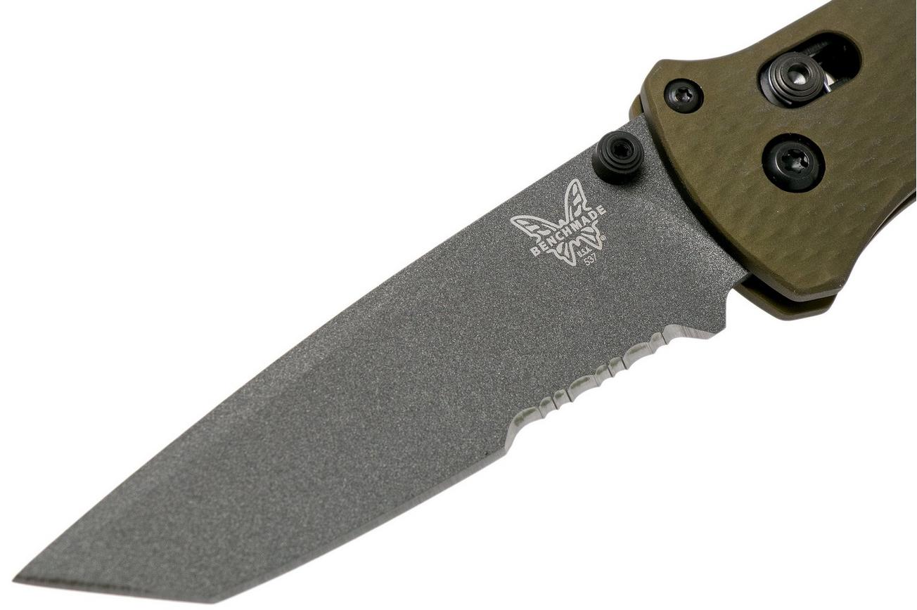 Benchmade Bailout Aluminium 537SGY-1 serrated zakmes