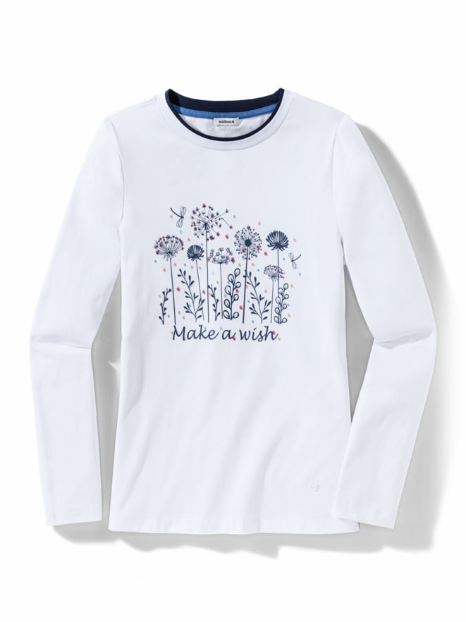 Baumwollshirt Pusteblume