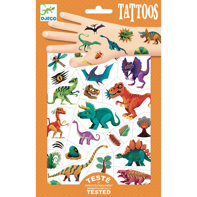 Tatovering Dino Club Djeco