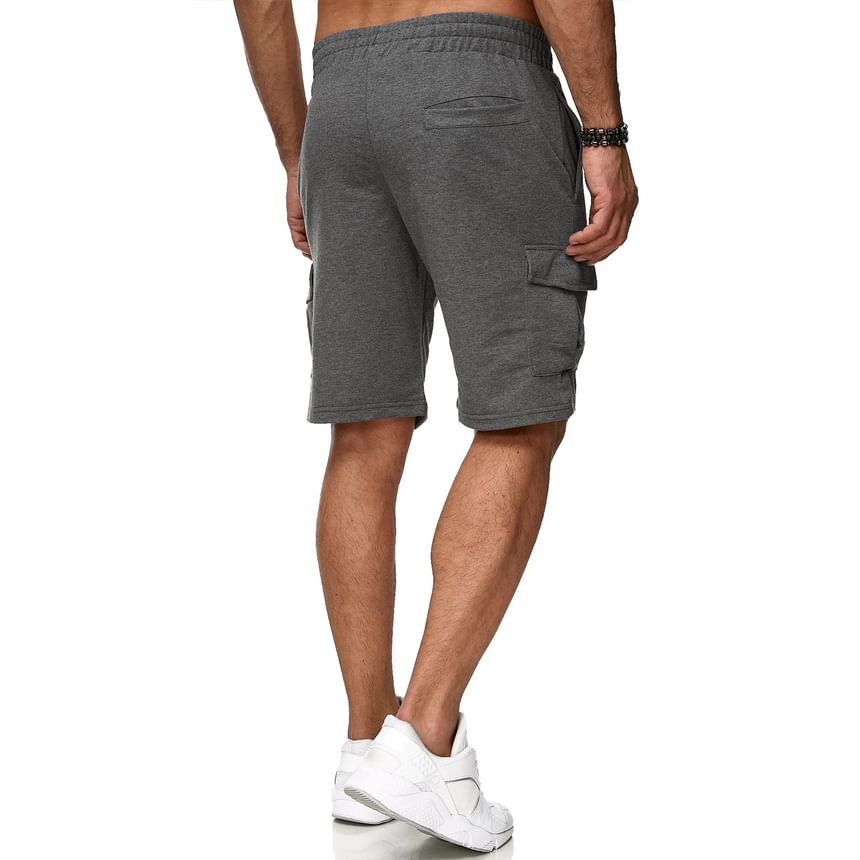 Kore Belief - Cargo-sweatshorts met trekkoord in de taille