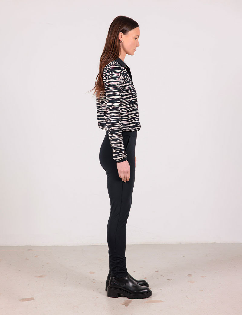 HBT BASICS INSOLITES | LOVA NOIR ECRU ZEBRA