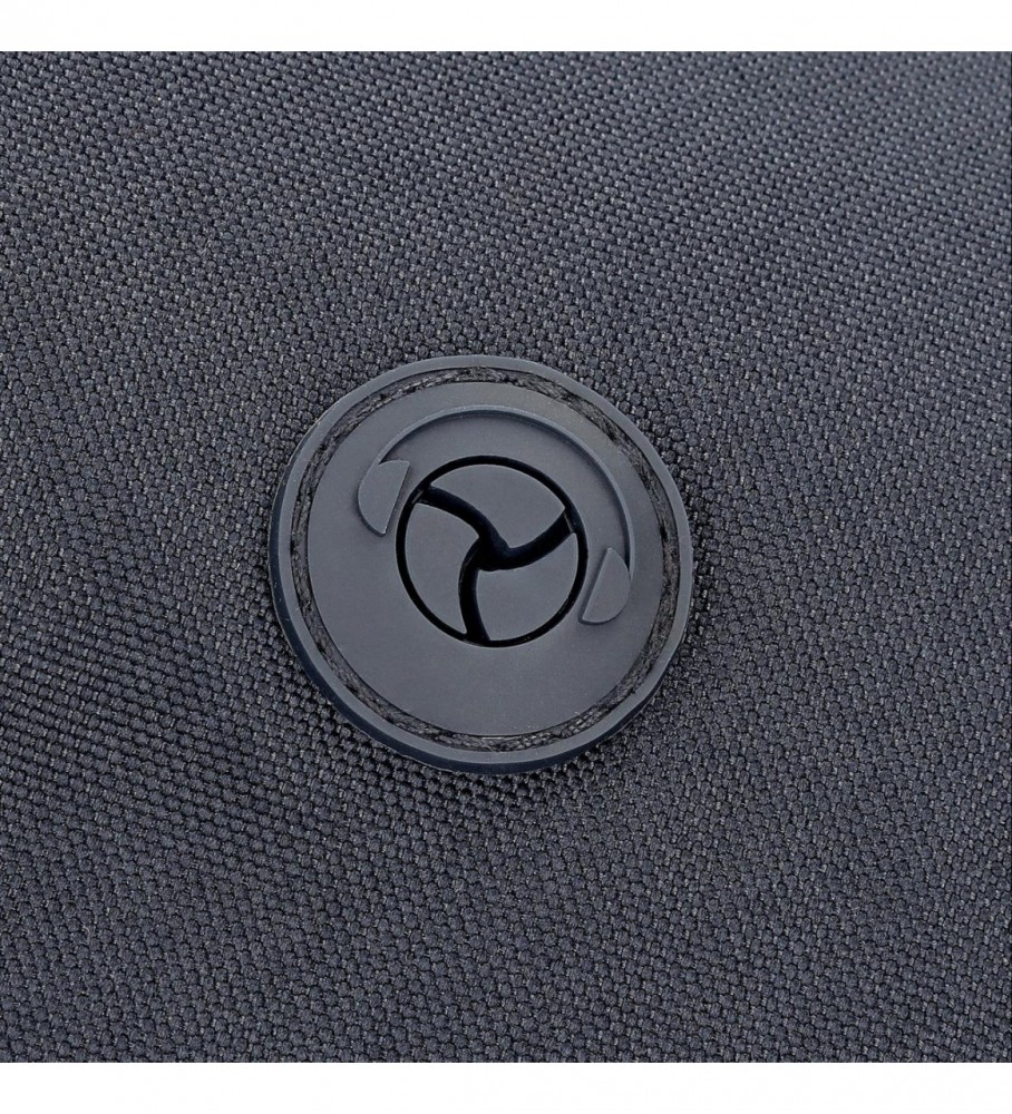 Mochila para laptop adaptável Pepe Jeans Clark com dois compartimentos, vermelha.
