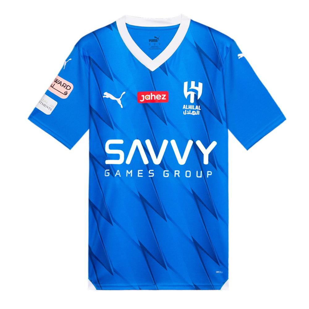 Puma Al-Hilal Maillot Réplica Bleu Homme Puma 2024