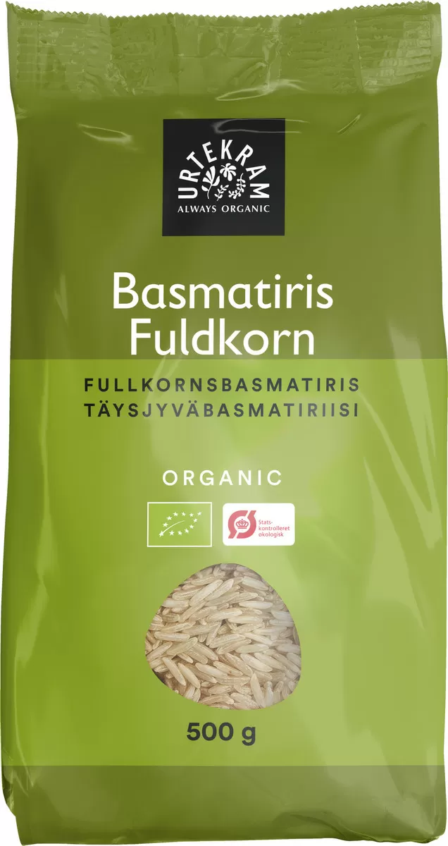 Urtekram Brune Basmati Ris Ø - 500 g.