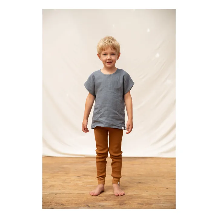 Matona Legging Coton Bio Gaufré | Caramel