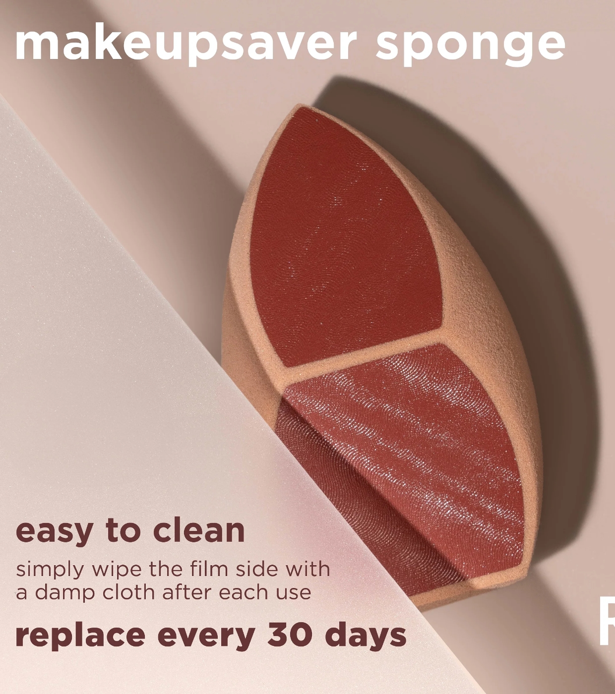 Real Techniques - Esponja de maquiagem Makeupsaver