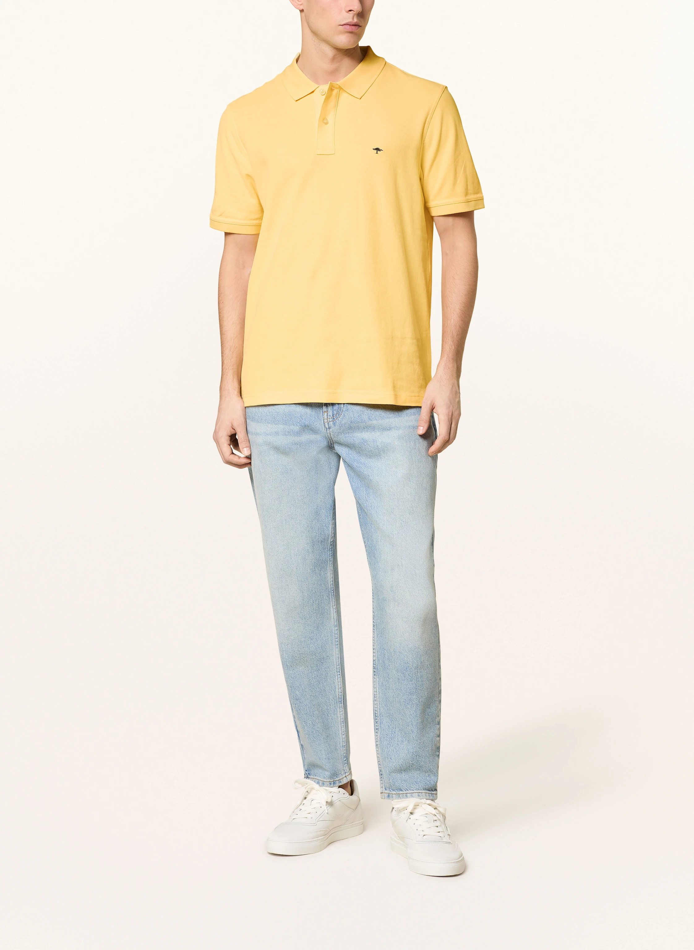 FYNCH-HATTON Piqué-Poloshirt