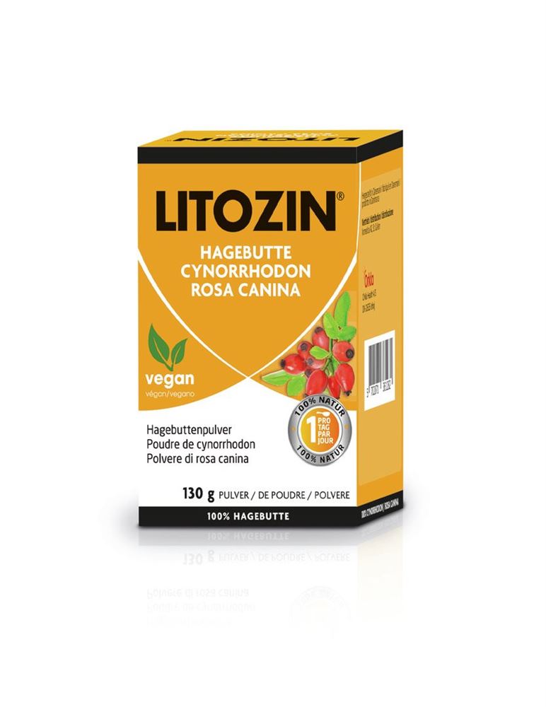 Litozin Hagebuttenpulver<br>130 g, Dose, Pulver