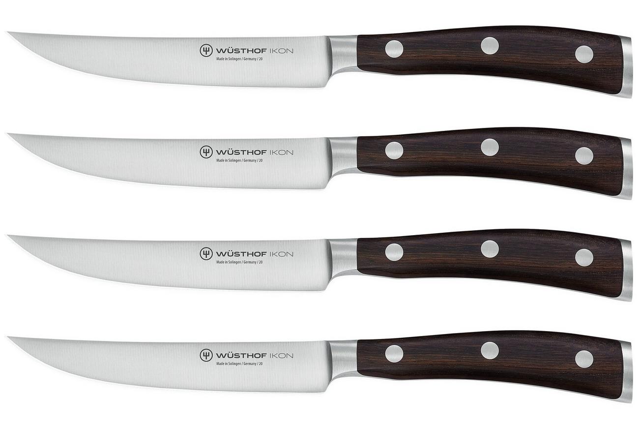 Wüsthof Ikon 4-delige steakmessenset, 1070560402