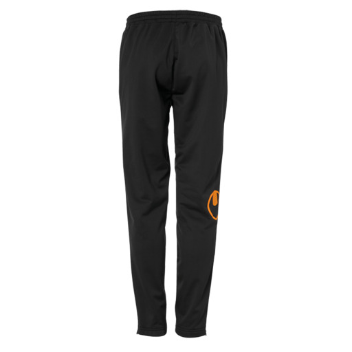 Calça Score Classic Preta/Laranja Fluorescente Uhlsport