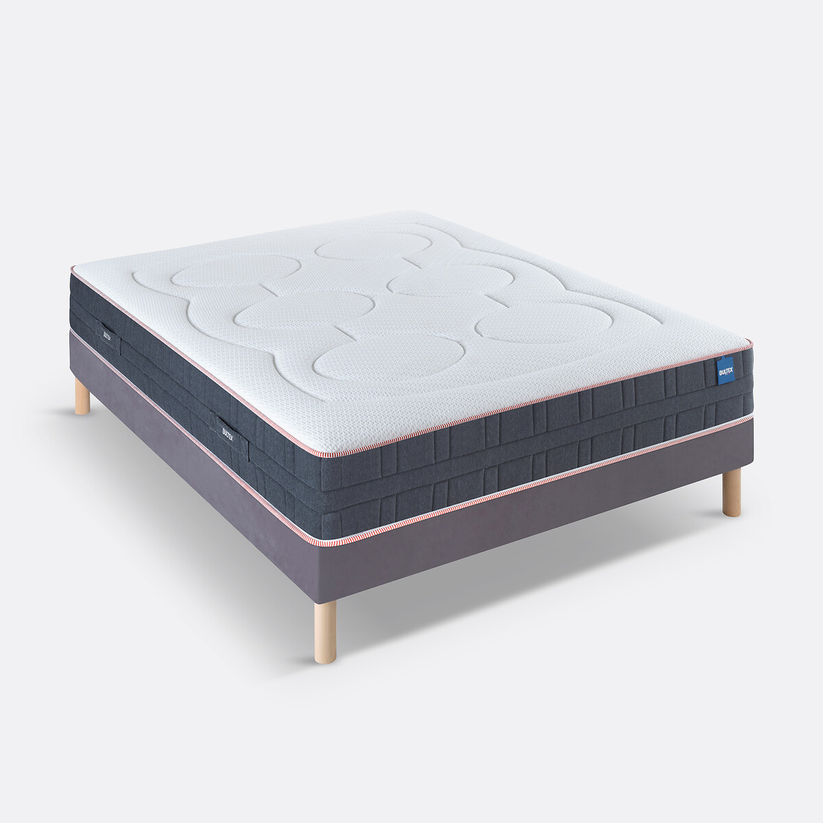 BULTEX<br>Colchão híbrido de molas e espuma, Conquérant