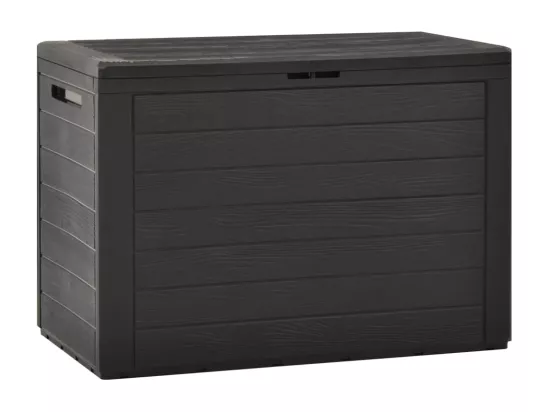 Prolenta Premium - Boîte de rangement de jardin Anthracite 78x44x55 cm