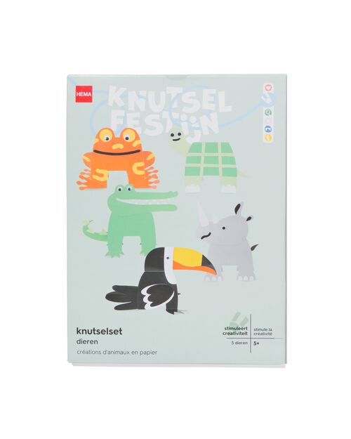 kit créatif 5 animaux