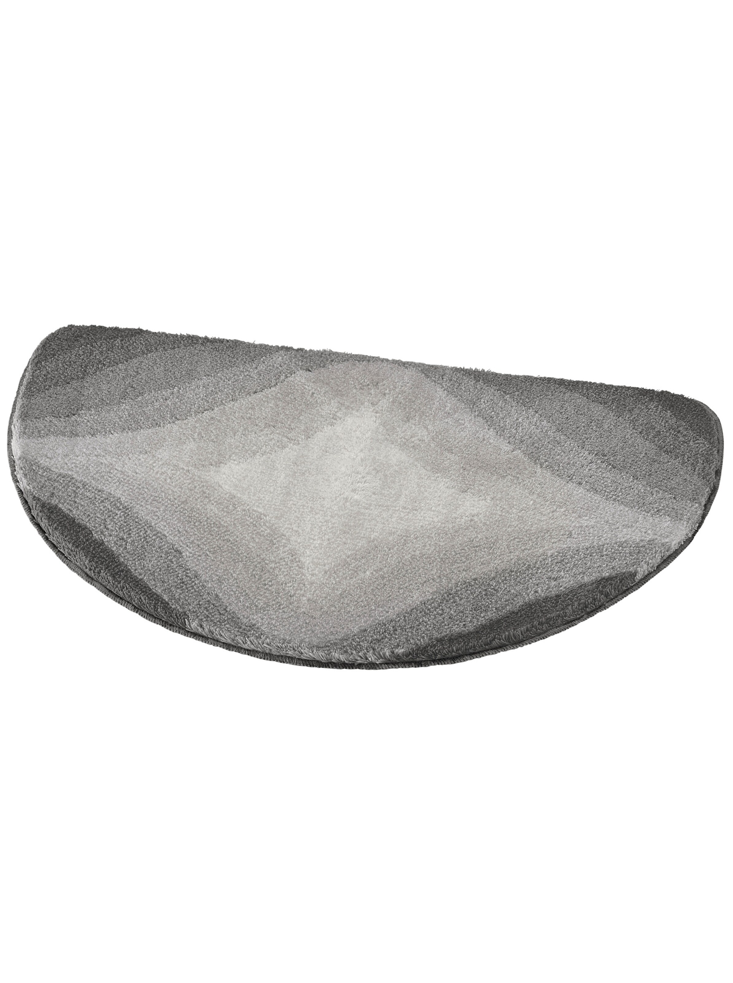Kleine Wolke Badematte in silbergrau