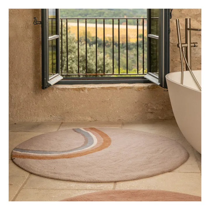 Muskhane Tapis Indreni en feutre | Sable