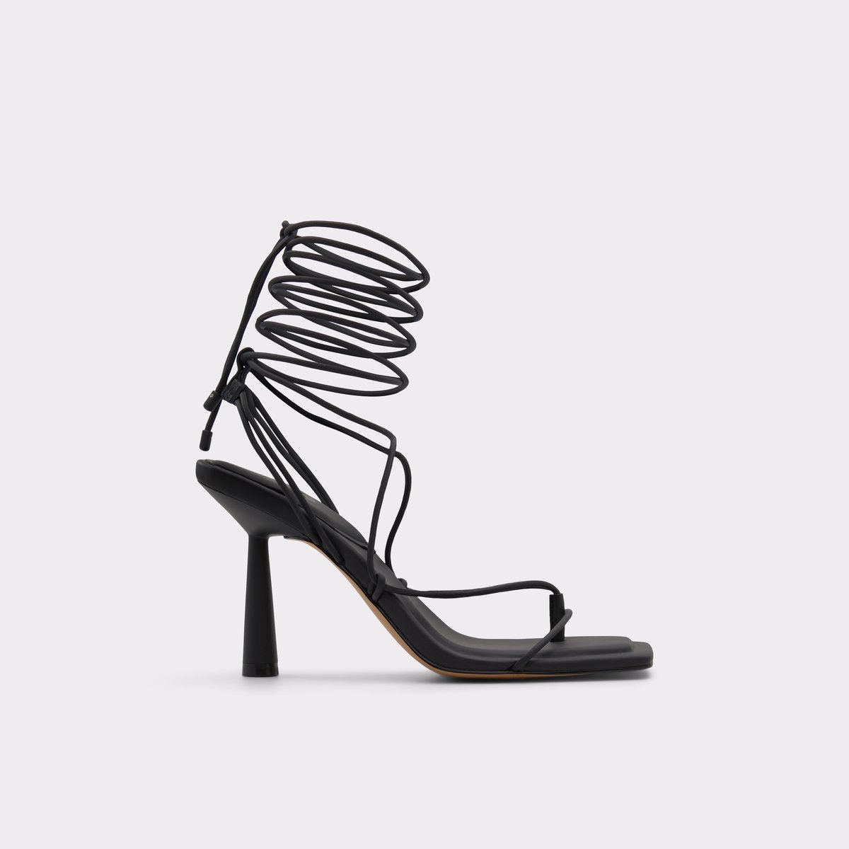 Haidi Black Women Strappy Sandals