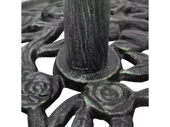 Socle de parasol en fonte 12 kg 48 cm