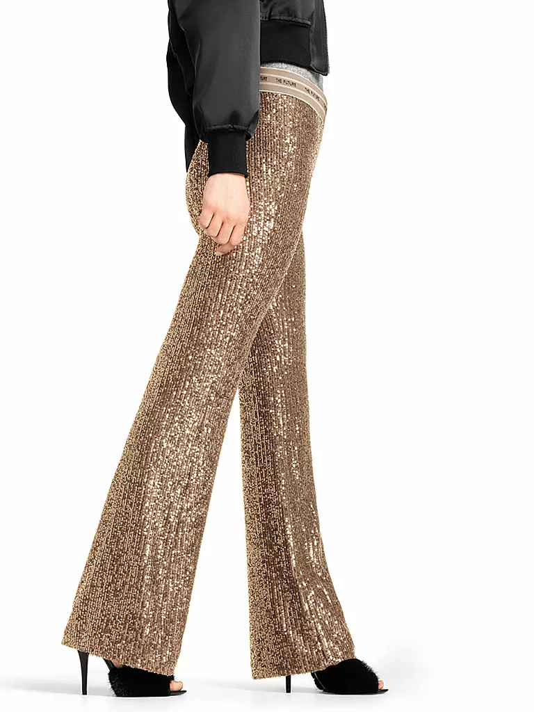 CAMBIO Hose Flared Fit FRANCIS gold