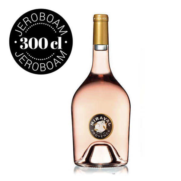 Miraval - AOC Côtes de Provence vin rosé - Jeroboam