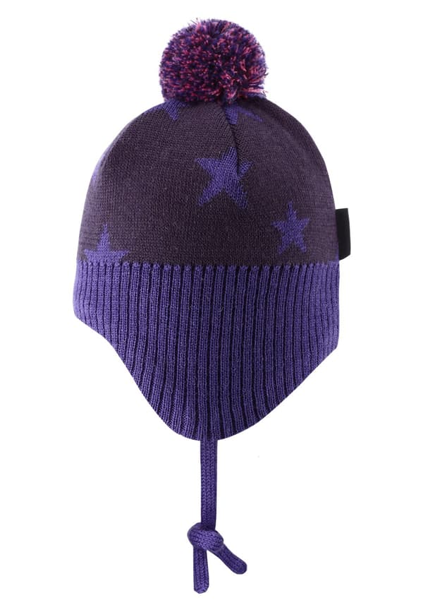 LASSIE Beanie Tane Dark plum 718786-4951-38/40