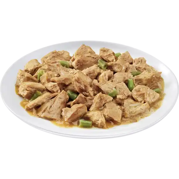 ONE Adult zarte Stückchen in Sauce mit Huhn & grünen Bohnen