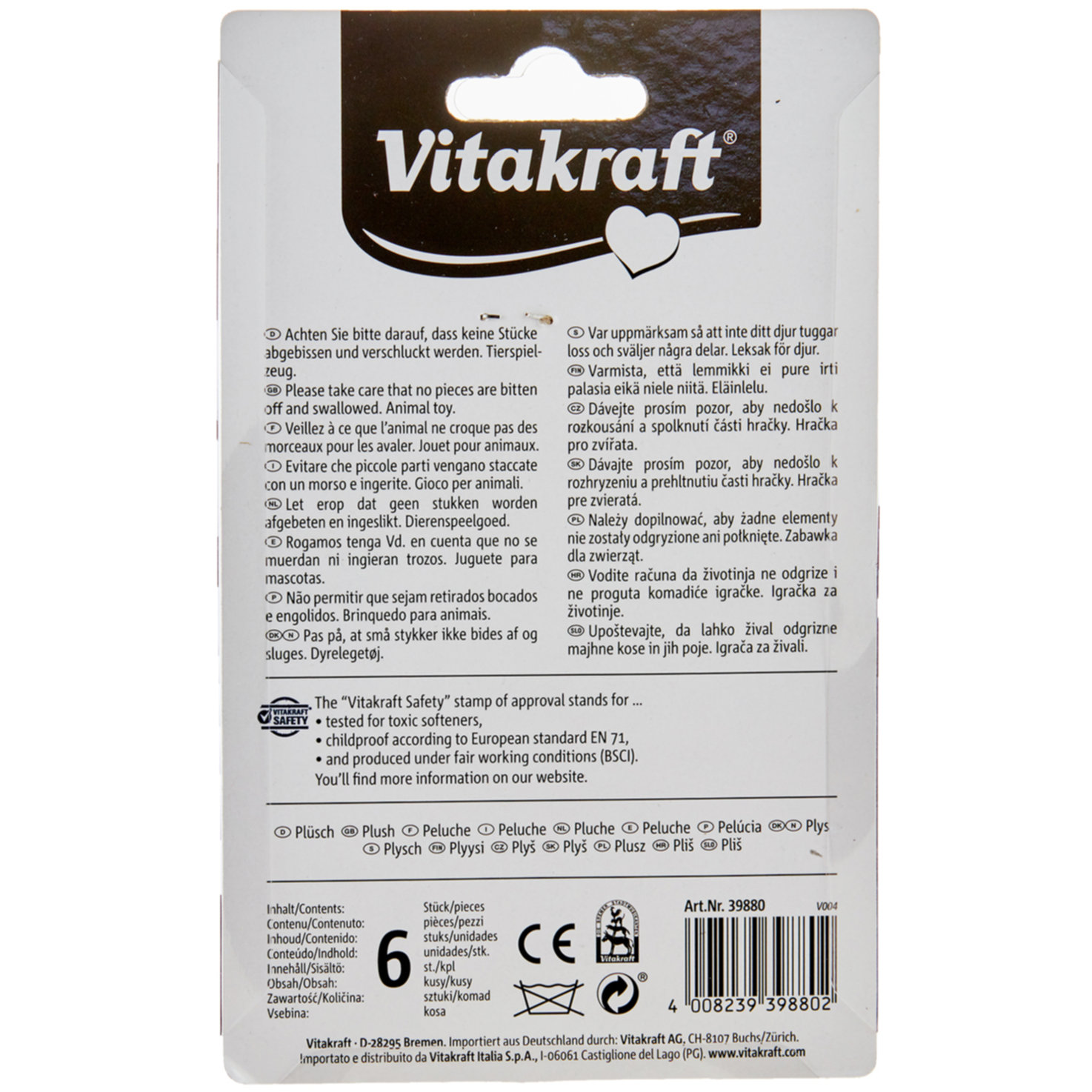 Vitakraft Plüschfellmäuse