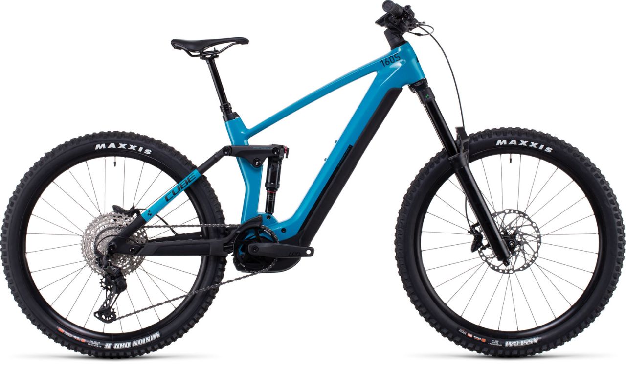Cube Stereo Hybrid 160 HPC SL 750 27.5 aquamarine´n´black (Neuware mit Lackfehler) kaufen | Bike-Discount