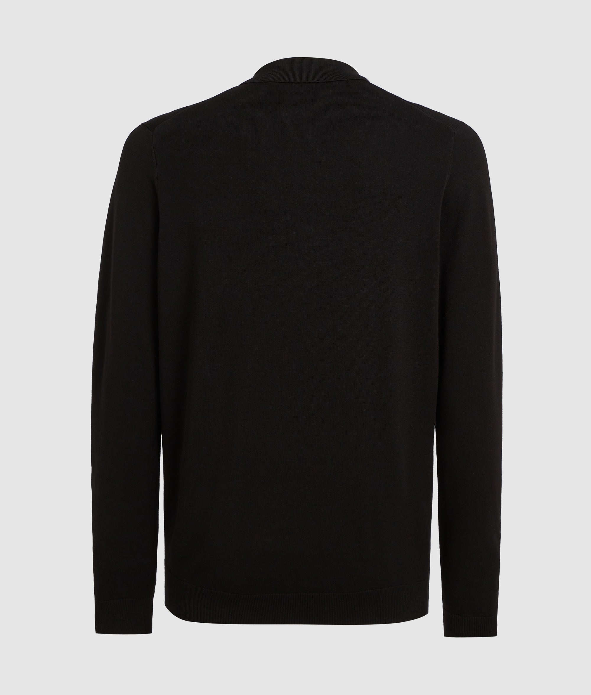 Zip-up Polo shirt