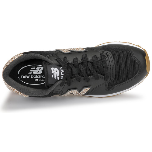 New Balance - 500 - Noir / Léopard