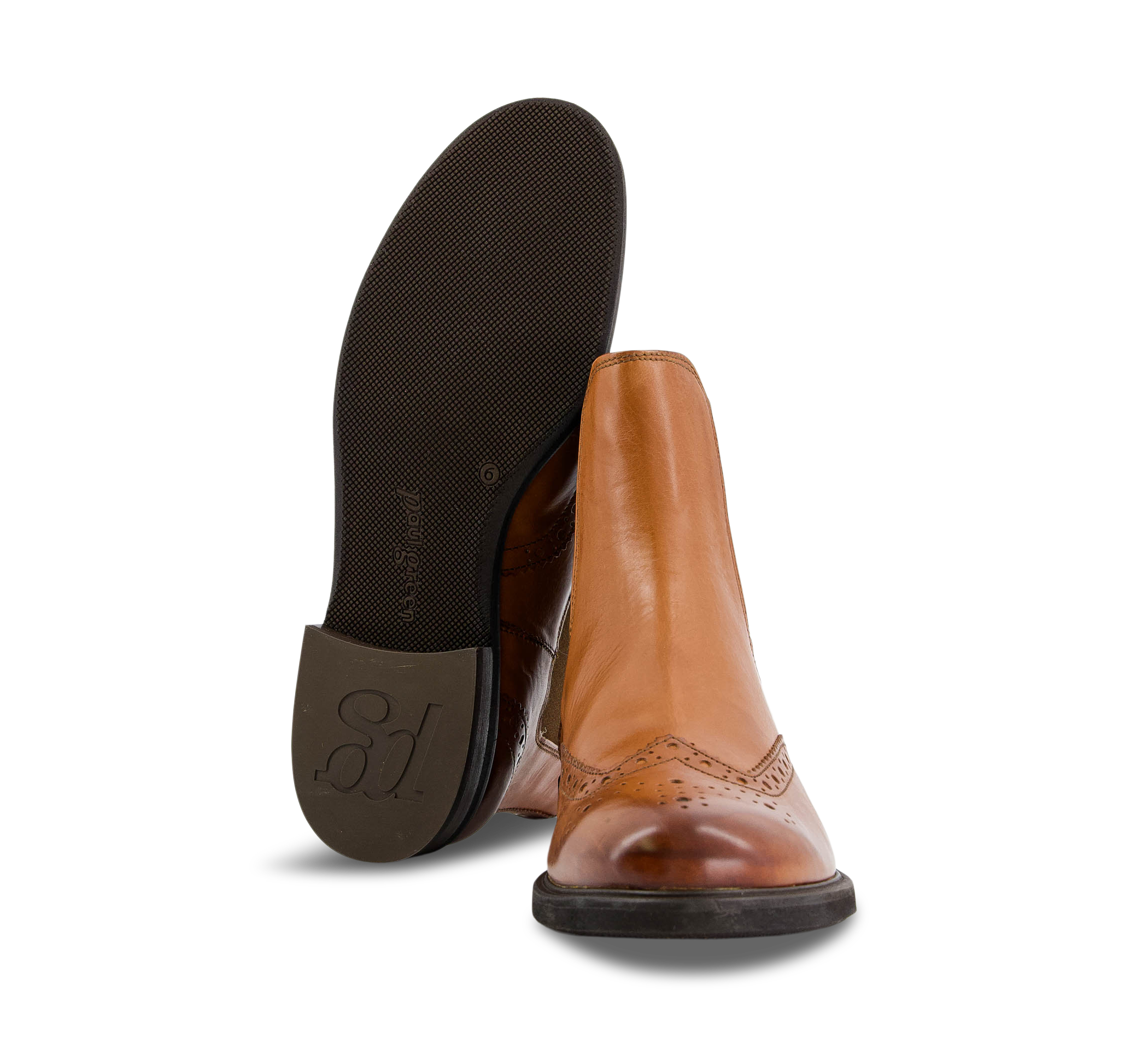 Paul Green Chelsea Boots braun