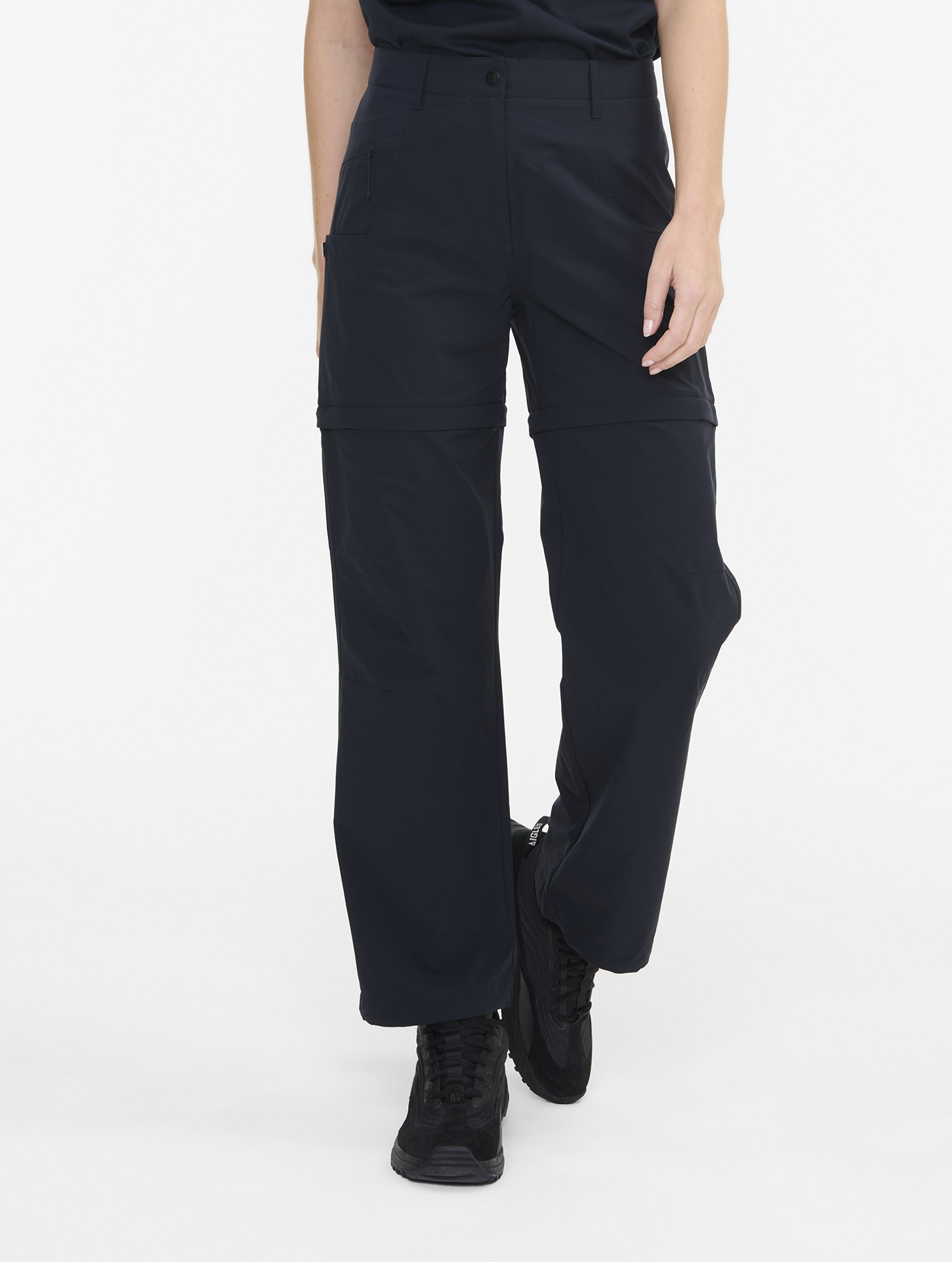 Pantalon de randonnée modulable DFT® et UV-C® NOIR