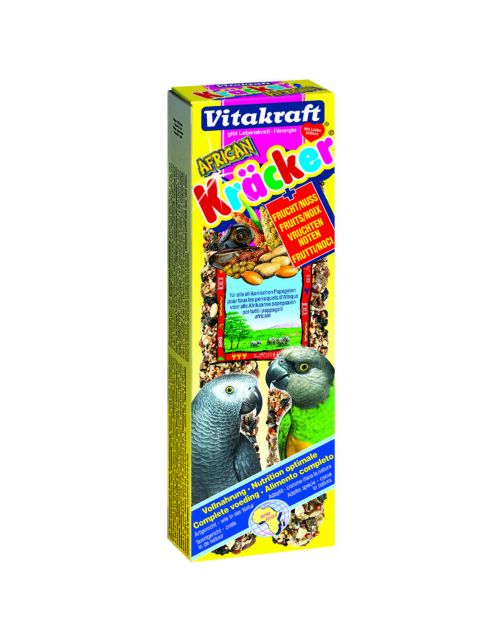 Vitakraft Papegaai Kracker - Vogelsnack - Noten 2 stuks