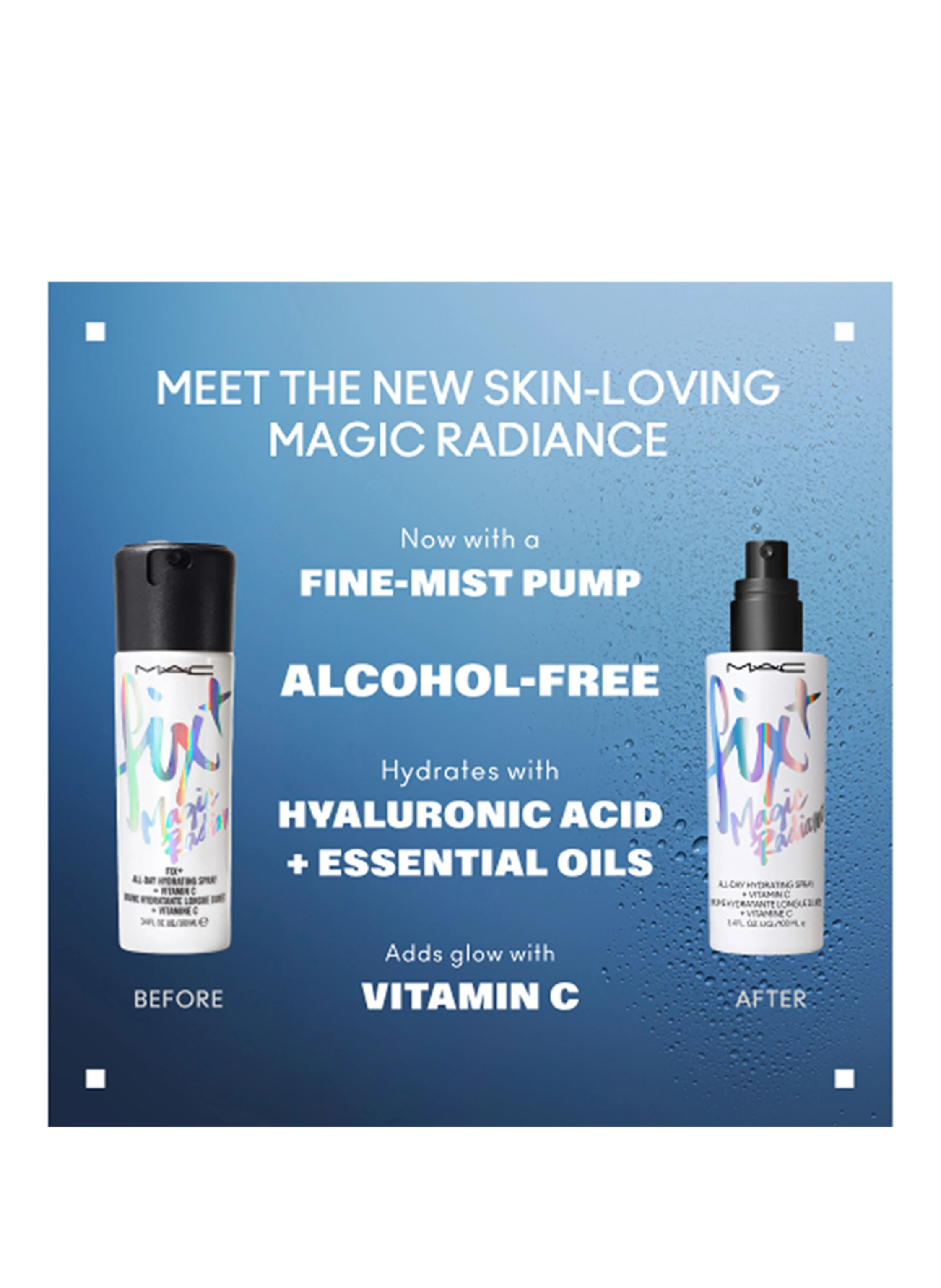 M.A.C FIX + MAGIC RADIANCE