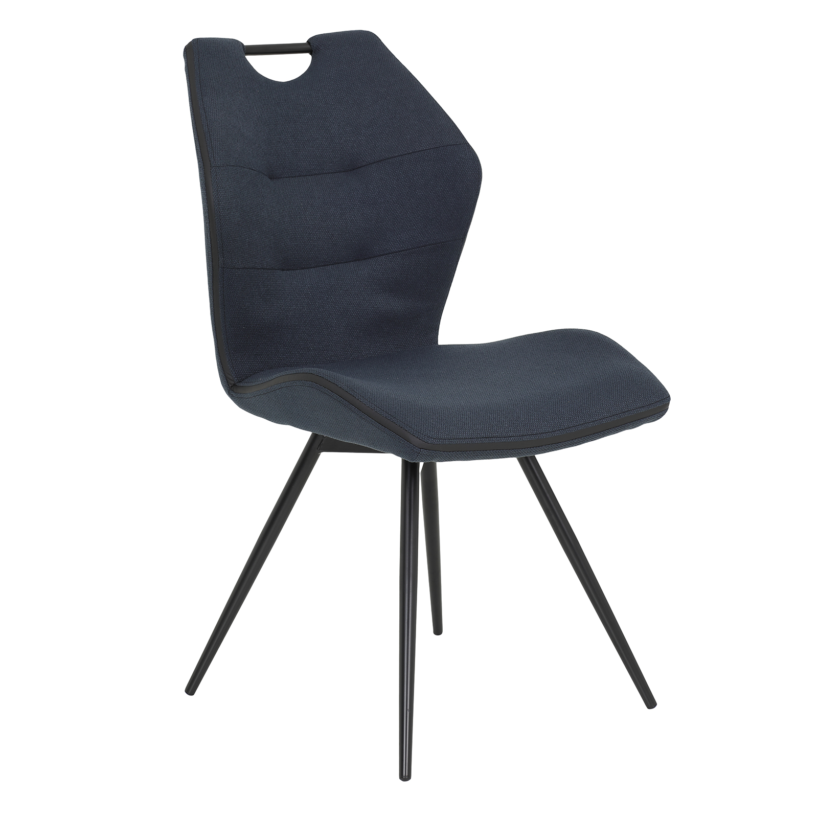 Stuhl - blau - Webstoff